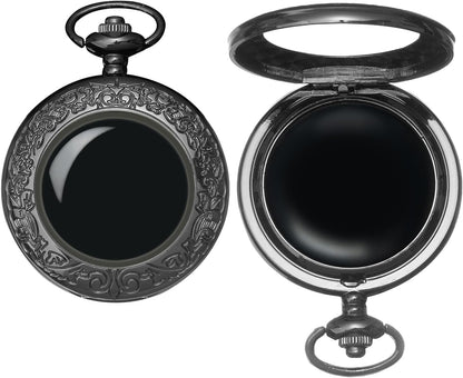 Natural Black Obsidian Scrying Mirror