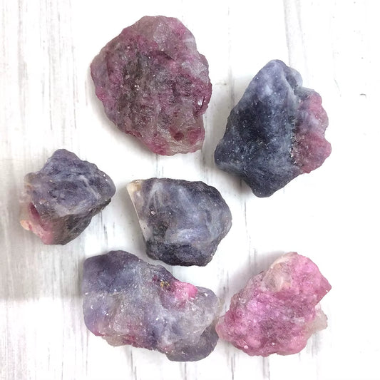 1Pc Natural Pink Tourmaline Raw Crystals Rough Quartz Crystal Rock Healing Mineral Unicorn Stone Pegmatite Lepidolite Gemstone